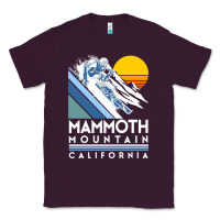 Plum mammoth mountain california retro ski sweatshirt Classic Tee - linhVisuals