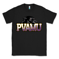 Black Prairie View A&M Panthers And Lady Panthers Rectangle Patch Classic Tee - linhVisuals