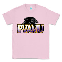 Bubblegum Pink Prairie View A&M Panthers And Lady Panthers Rectangle Patch Classic Tee - linhVisuals