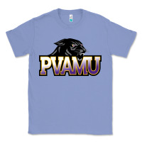 Colony Blue Prairie View A&M Panthers And Lady Panthers Rectangle Patch Classic Tee - linhVisuals