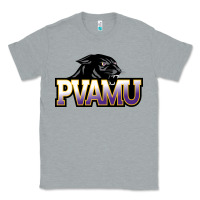 Heather Grey Prairie View A&M Panthers And Lady Panthers Rectangle Patch Classic Tee - linhVisuals