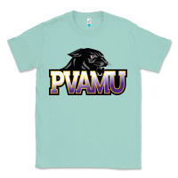 Seafoam Prairie View A&M Panthers And Lady Panthers Rectangle Patch Classic Tee - linhVisuals