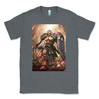 Charcoal Heather Warhammer Characters Classic Tee - linhVisuals