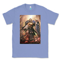 Colony Blue Warhammer Characters Classic Tee - linhVisuals