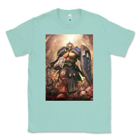 Seafoam Warhammer Characters Classic Tee - linhVisuals