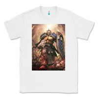 White Warhammer Characters Classic Tee - linhVisuals