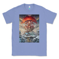 Colony Blue The Painted World Classic Tee - linhVisuals