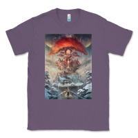 Lavender The Painted World Classic Tee - linhVisuals