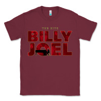 Burgundy the hits billy - joel the best pianist Classic Tee - linhVisuals