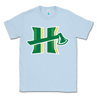 Dusty Blue cal humboldt lumberjacks Classic Tee - linhVisuals
