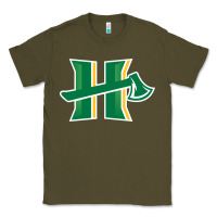 Army Green cal humboldt lumberjacks Classic Tee - linhVisuals