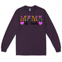 Plum western mama of girls Long Sleeve Tee - Artiststas