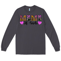 Smoke western mama of girls Long Sleeve Tee - Artiststas