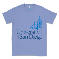 Colony Blue The university of san diego Classic Tee - linhVisuals