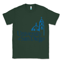 Sports Green The university of san diego Classic Tee - linhVisuals
