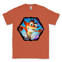 Copper CRASH BANDICOOT LEGENDS Classic Tee - linhVisuals