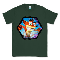 Sports Green CRASH BANDICOOT LEGENDS Classic Tee - linhVisuals