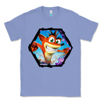 Colony Blue CRASH BANDICOOT LEGENDS Classic Tee - linhVisuals