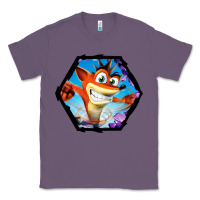 Lavender CRASH BANDICOOT LEGENDS Classic Tee - linhVisuals