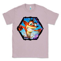Lilac CRASH BANDICOOT LEGENDS Classic Tee - linhVisuals