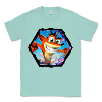 Seafoam CRASH BANDICOOT LEGENDS Classic Tee - linhVisuals