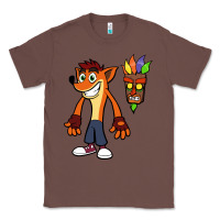 Chestnut CRASH BANDICOOT Classic Tee - linhVisuals