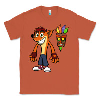 Copper CRASH BANDICOOT Classic Tee - linhVisuals