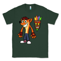 Sports Green CRASH BANDICOOT Classic Tee - linhVisuals