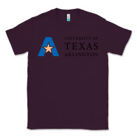 Plum The university of texas at arlington Classic Tee - linhVisuals