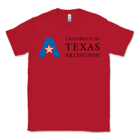 Red The university of texas at arlington Classic Tee - linhVisuals