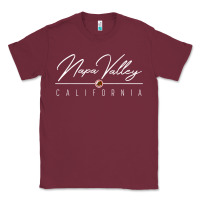 Burgundy napa valley ca t shirt Classic Tee - linhVisuals