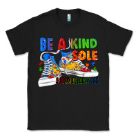 Black Be a kind sole Autism Awareness Classic Tee - FaDigitalArtStudio