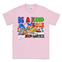 Bubblegum Pink Be a kind sole Autism Awareness Classic Tee - FaDigitalArtStudio