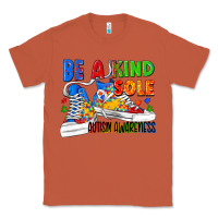 Copper Be a kind sole Autism Awareness Classic Tee - FaDigitalArtStudio