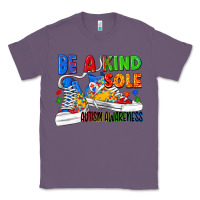 Lavender Be a kind sole Autism Awareness Classic Tee - FaDigitalArtStudio
