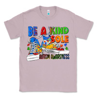 Lilac Be a kind sole Autism Awareness Classic Tee - FaDigitalArtStudio