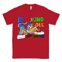 Red Be a kind sole Autism Awareness Classic Tee - FaDigitalArtStudio