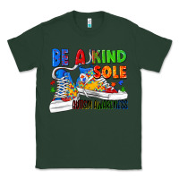 Sports Green Be a kind sole Autism Awareness Classic Tee - FaDigitalArtStudio