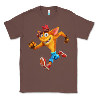 Chestnut CRASH BANDICOOT Classic Tee - linhVisuals