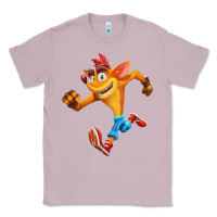 Lilac CRASH BANDICOOT Classic Tee - linhVisuals