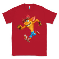 Red CRASH BANDICOOT Classic Tee - linhVisuals