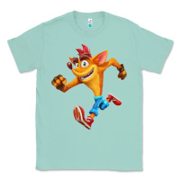 Seafoam CRASH BANDICOOT Classic Tee - linhVisuals