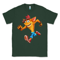 Sports Green CRASH BANDICOOT Classic Tee - linhVisuals