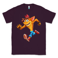 Plum CRASH BANDICOOT Classic Tee - linhVisuals