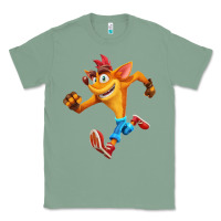Sage CRASH BANDICOOT Classic Tee - linhVisuals