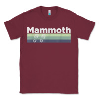Burgundy retro hiking boottrail running   mammoth california t shirt Classic Tee - linhVisuals