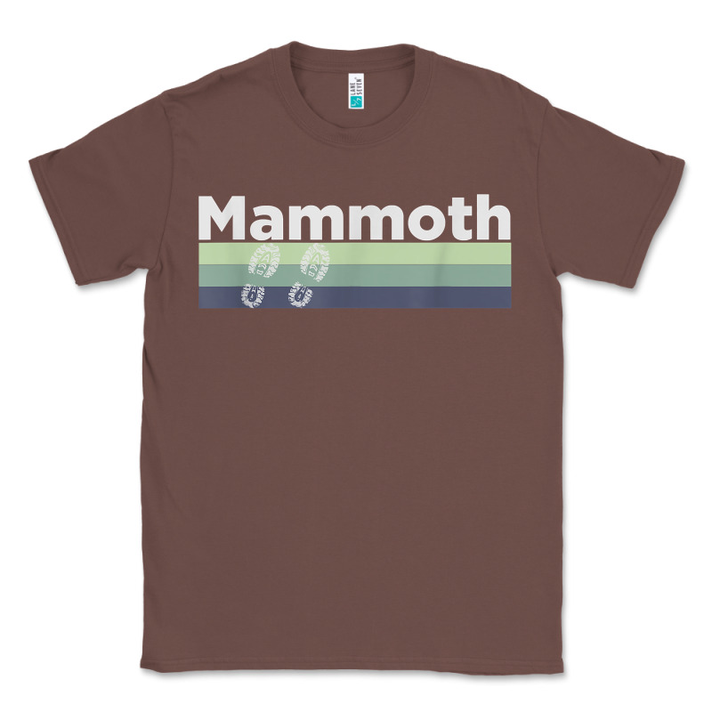 Retro Hiking Boottrail Running   Mammoth California T Shirt Classic Tee by linhVisuals | Teevron