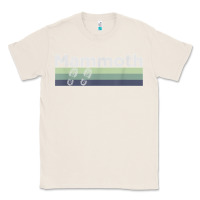 Natural retro hiking boottrail running   mammoth california t shirt Classic Tee - linhVisuals