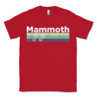 Red retro hiking boottrail running   mammoth california t shirt Classic Tee - linhVisuals