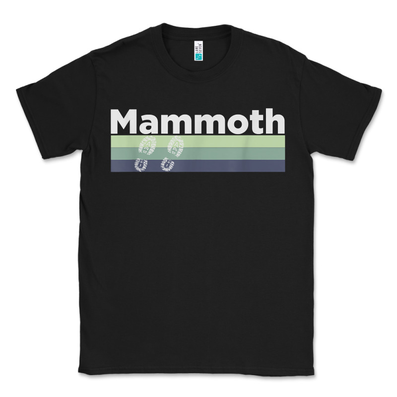 Retro Hiking Boottrail Running   Mammoth California T Shirt Classic Tee by linhVisuals | Teevron